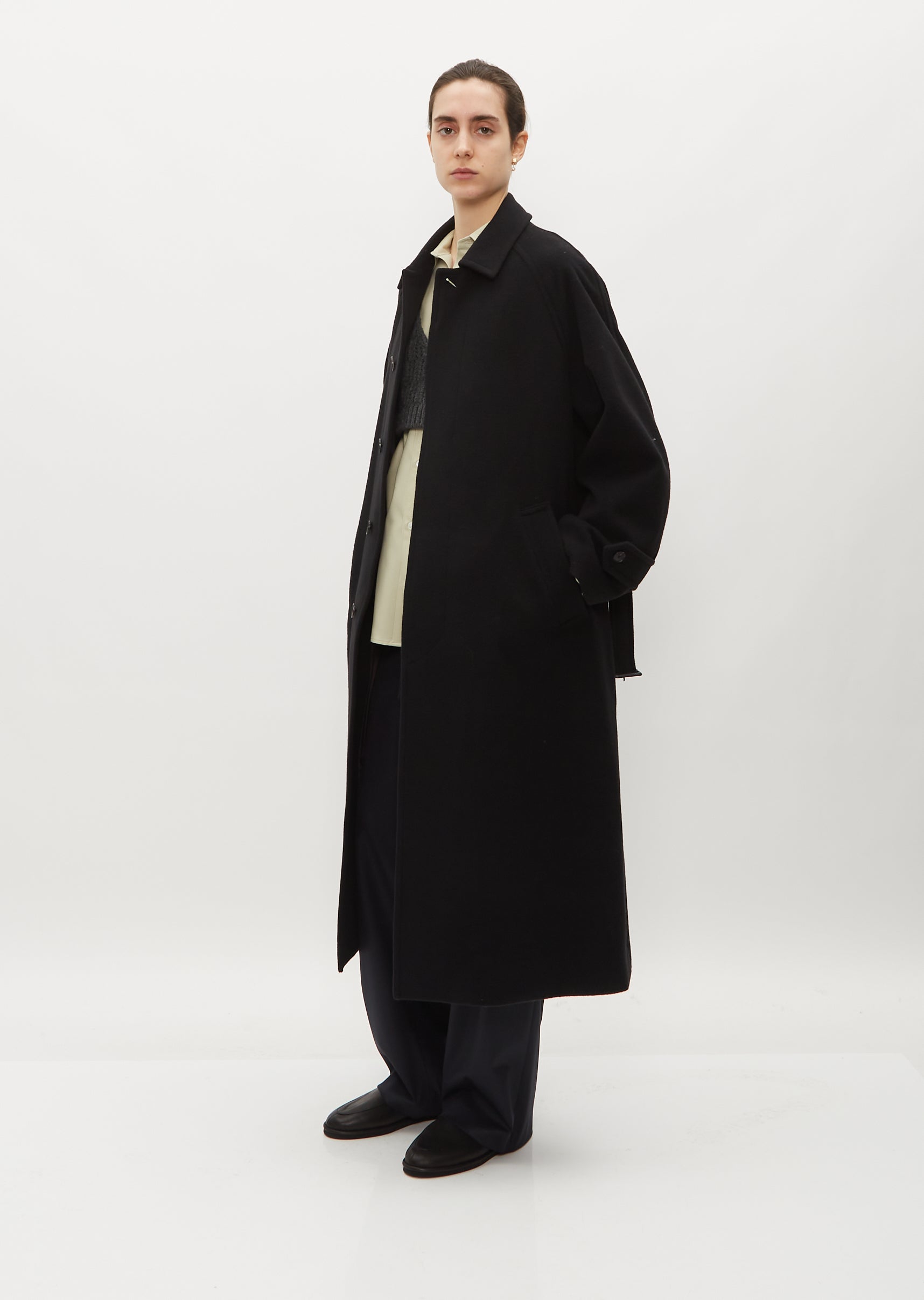 低価新作登場auralee CASHMERE WOOL MOSSER OVER JACKET ジャケット・アウター