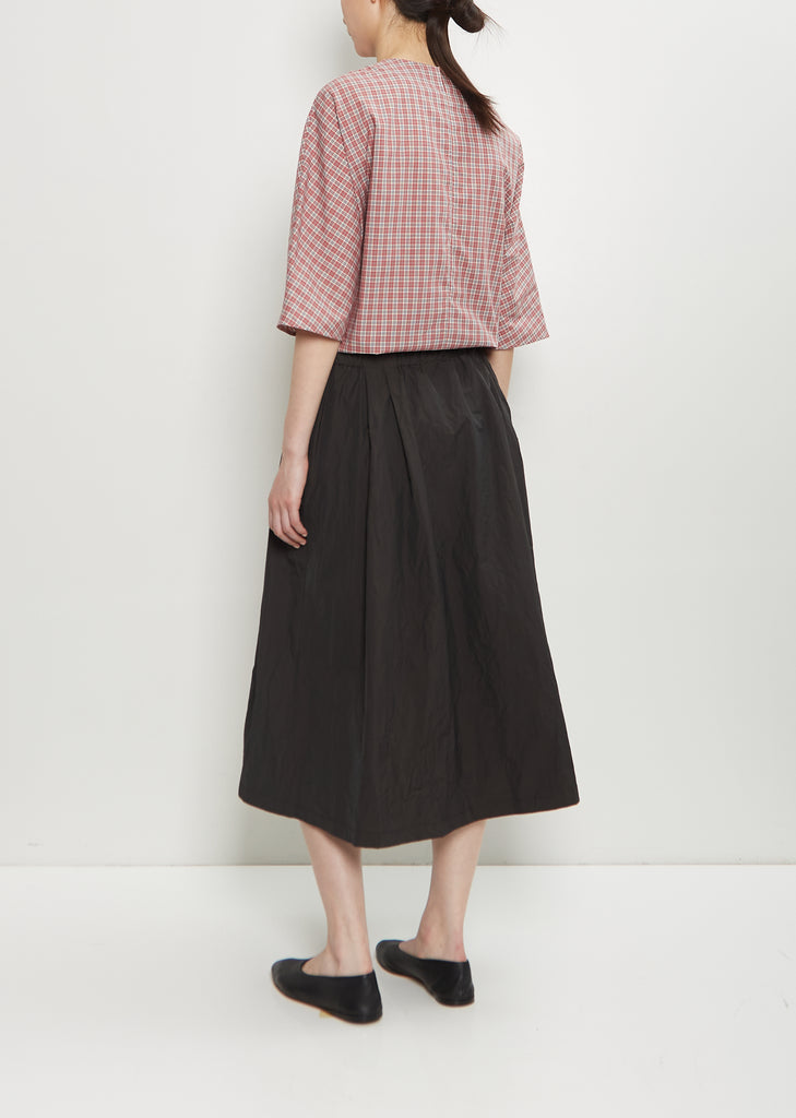 Technical Pleated Light Skirt
