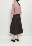 Technical Pleated Light Skirt