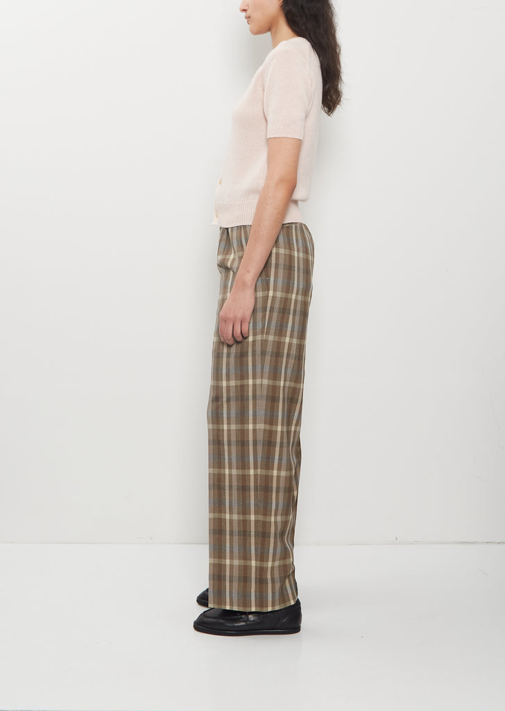 Super Fine Tropical Wool Two-Tuck Slacks