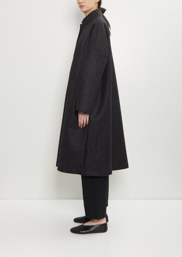 Wool Felt Long Coat