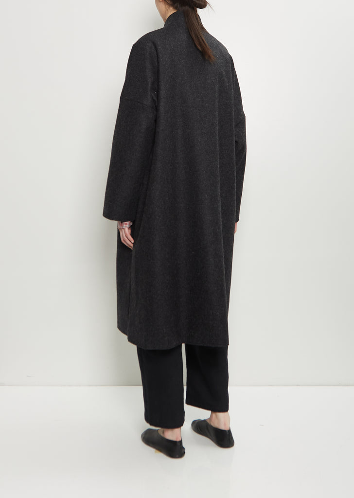 Wool Felt Long Coat