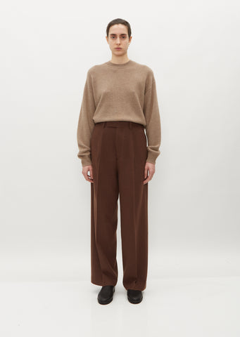 Baby Camel Flannel Slacks