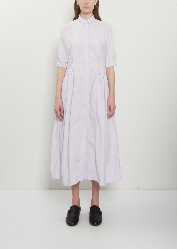 Sally Cotton Dress — Peony