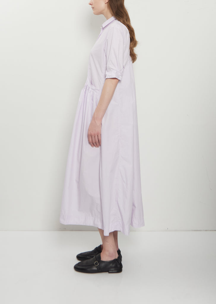 Sally Cotton Dress — Peony