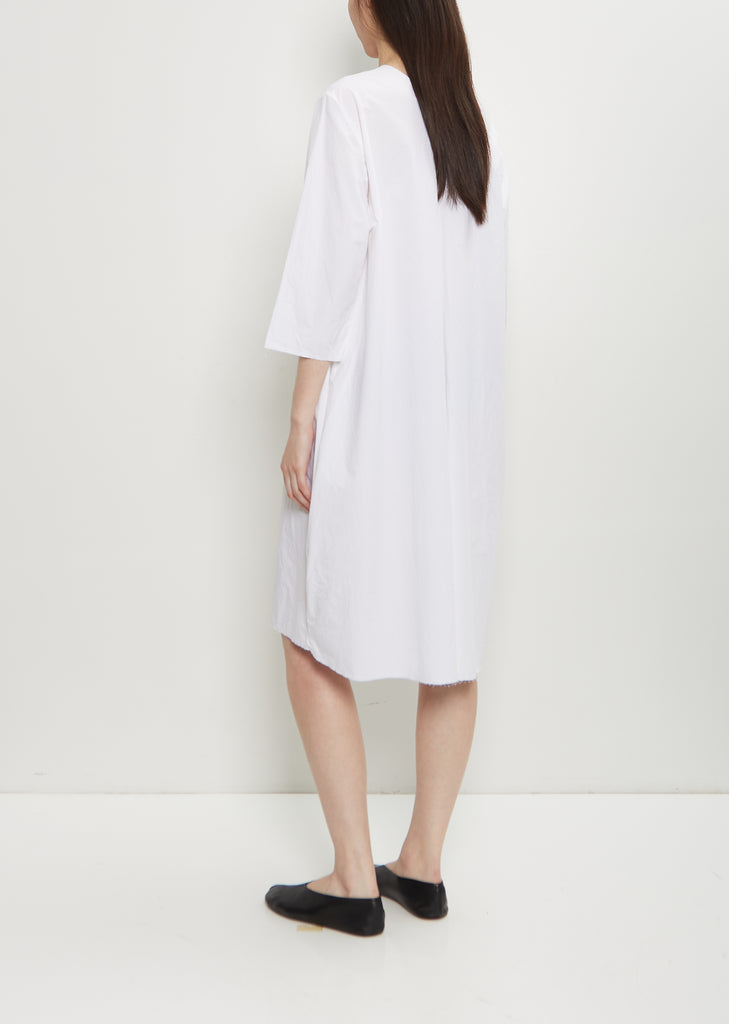 Paper Cotton 3/4 Sleeve Mini Dress OE