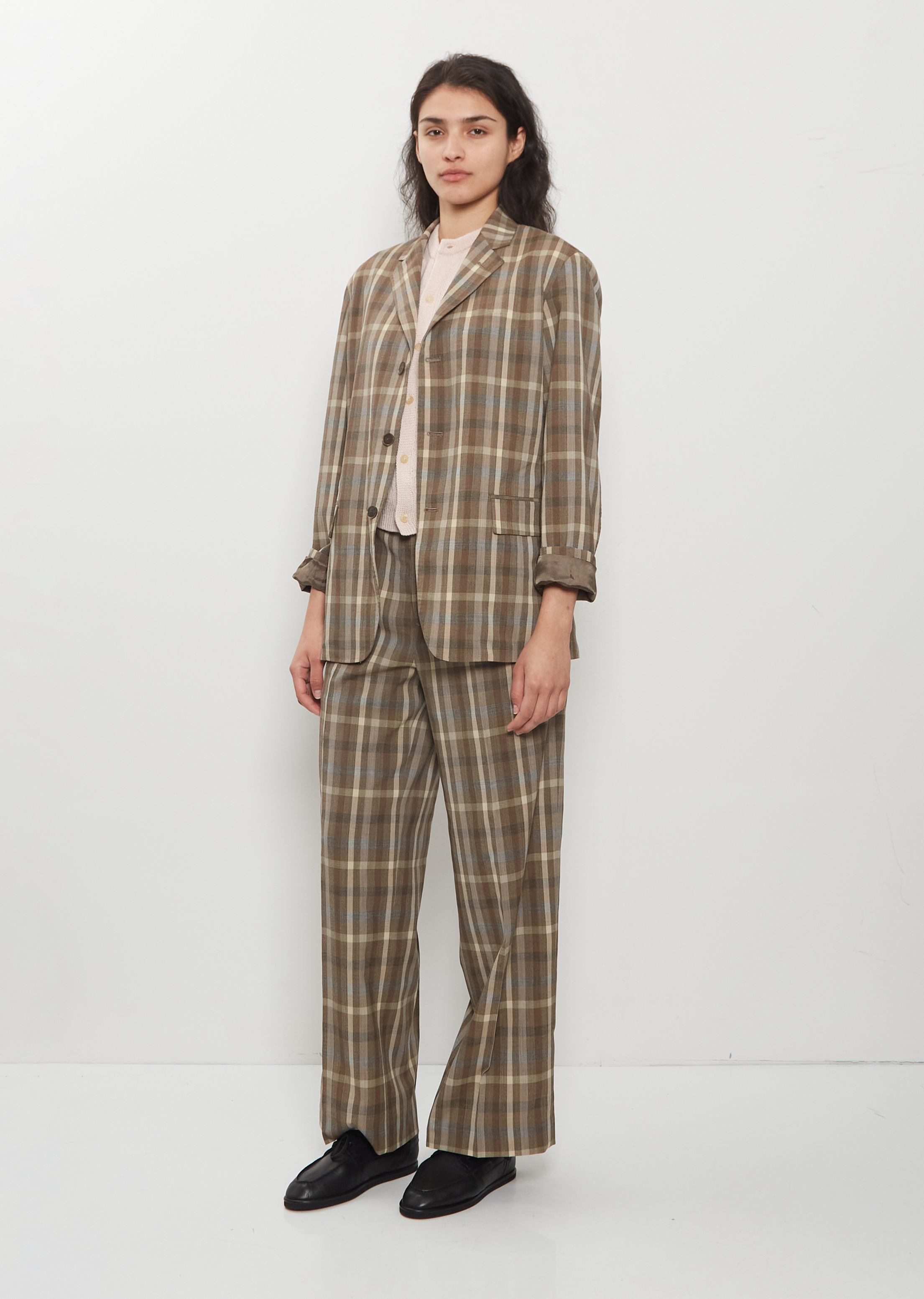 Super Fine Tropical Wool Jacket – La Garçonne Super Fine Tropical Wool Jacket – La Garçonne