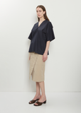 Pima Cotton Kimono Sleeve Top