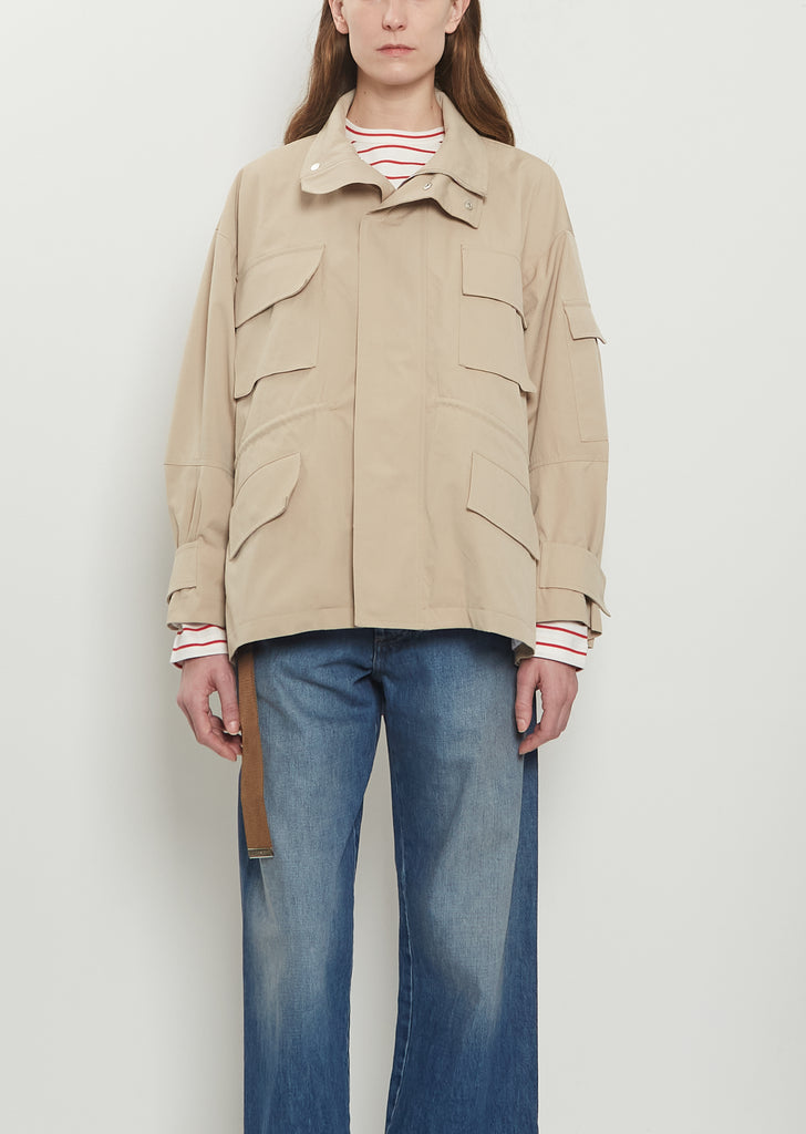 Technical Twill Cargo Jacket