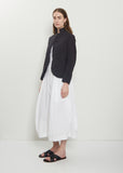 Caryl Cotton Linen Jacket — Black