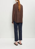 Frank Pleated Cotton Shirt
