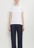 Mini Boy Cotton T-Shirt — Optic White
