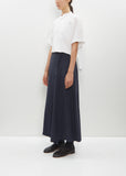 I-Left Slit Patch Skirt