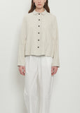 Cotton Linen Herringbone Jacket