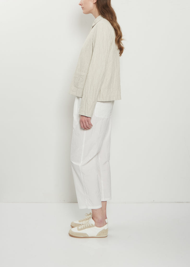 Cotton Linen Herringbone Jacket