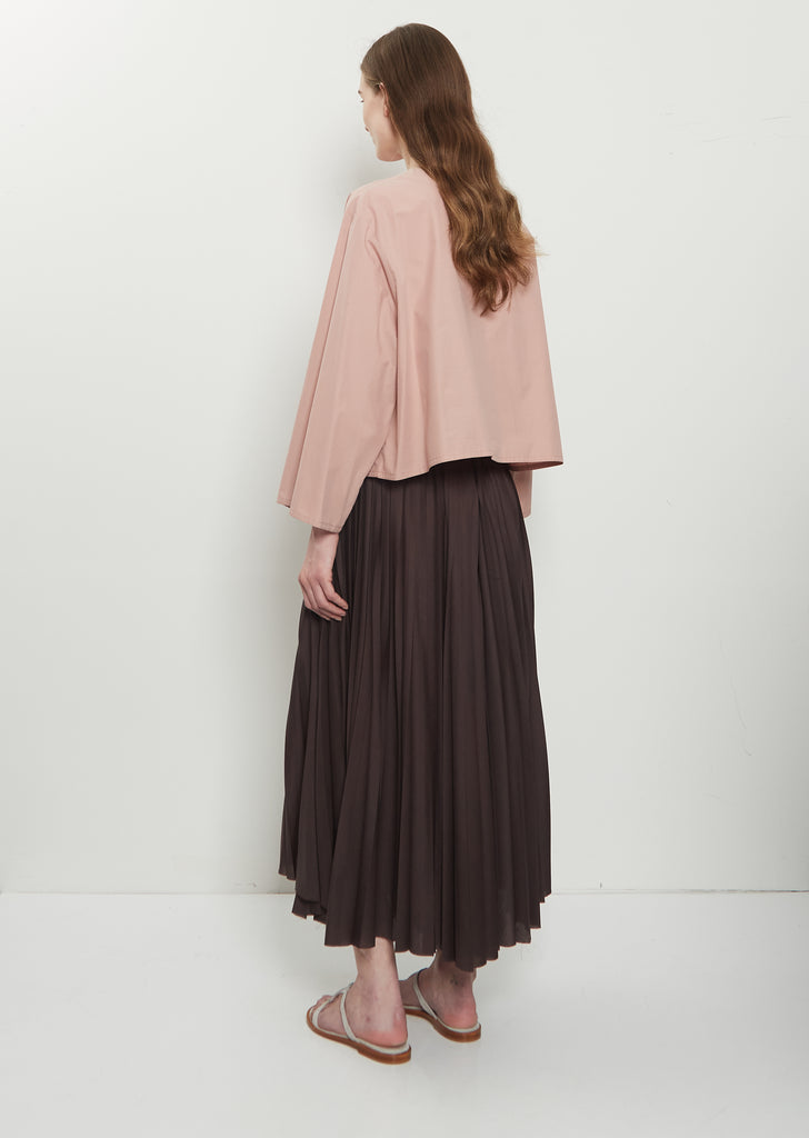 Cotton Popeline Chunky T-Shirt