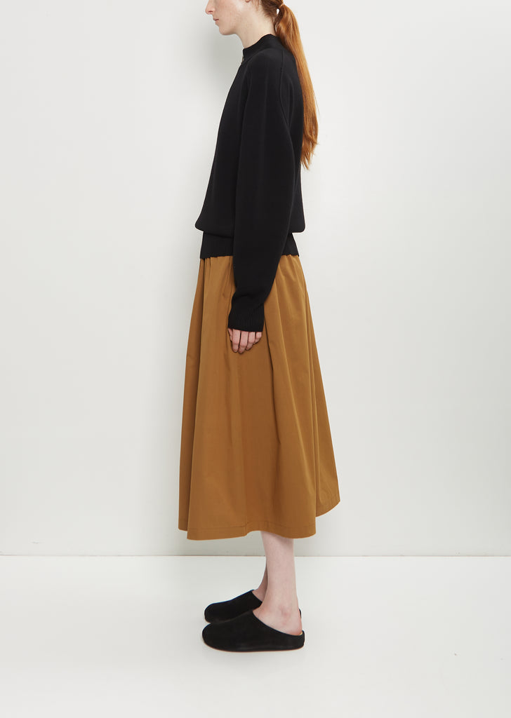 Cashmere Wool Half Zip Sweater