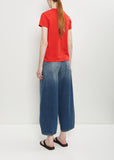 Mini Boy Cotton T-Shirt — Pimento
