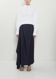 Virgin Wool Sarong Skirt