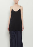 Cashmere Knit Tank Top — Black
