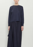 Virgin Wool Straight Top