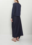 Virgin Wool Straight Top