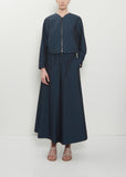 Silk Cotton Gaucho Pants
