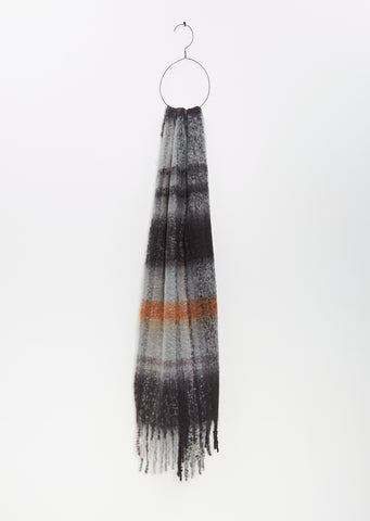 Check Mohair Stole