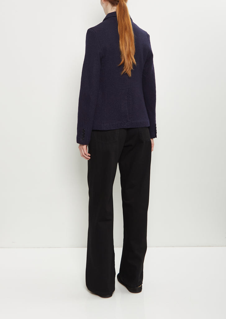 Cotton Wool Pinstripe Blazer