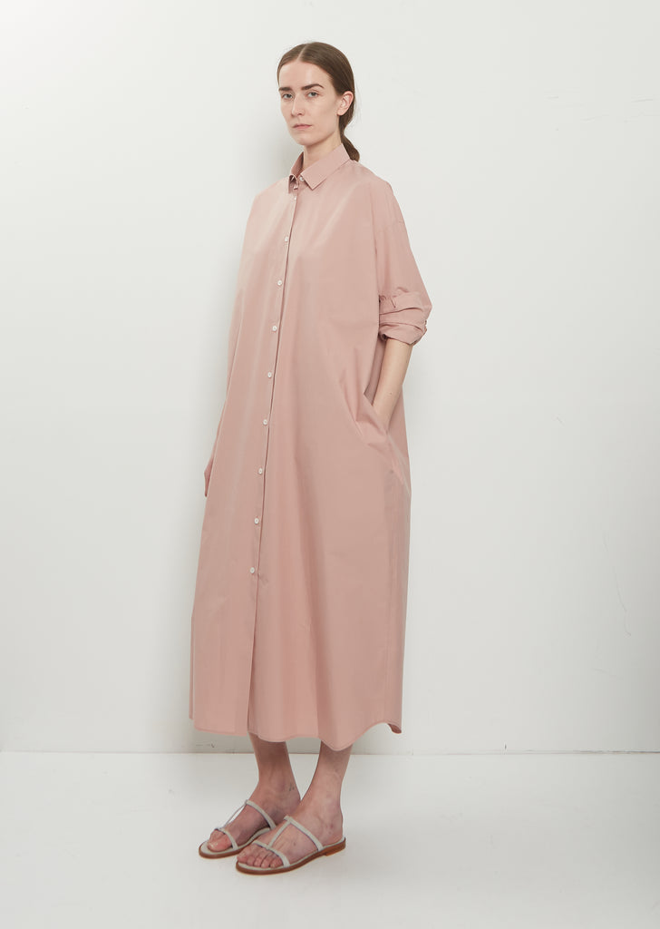 Cotton Popeline Shirt Dress — Piggy