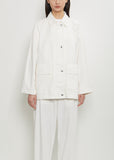 Elodianna Cotton Jacket — White