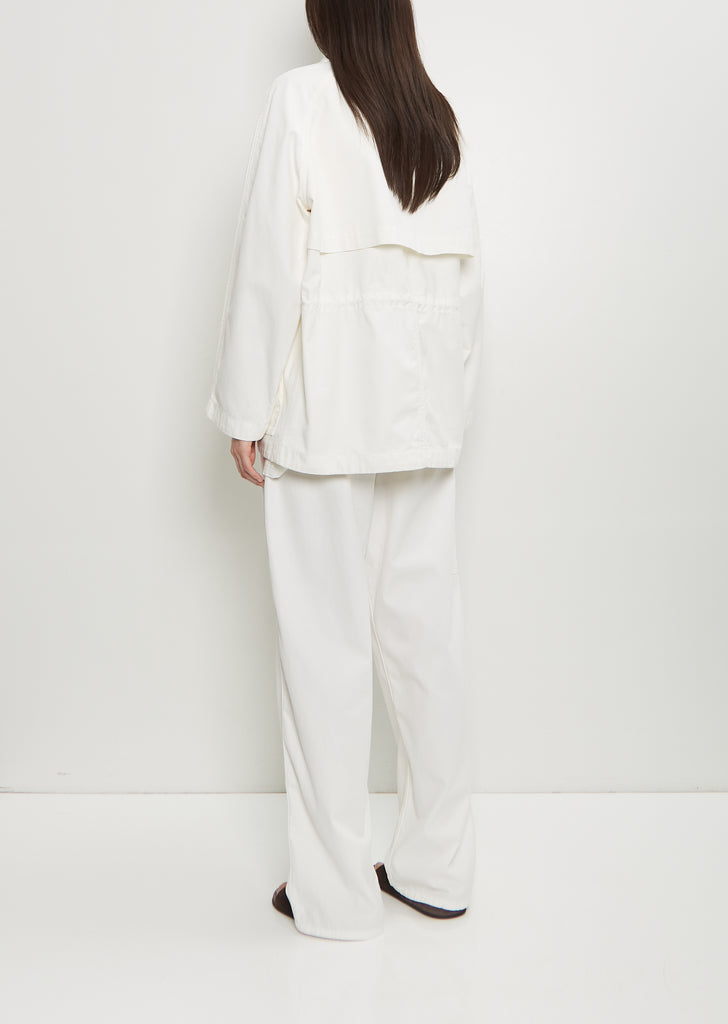 Elodianna Cotton Jacket — White