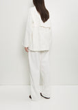 Elodianna Cotton Jacket — White