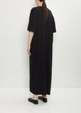 n°321 Kris Cotton Cashmere Dress — Raven