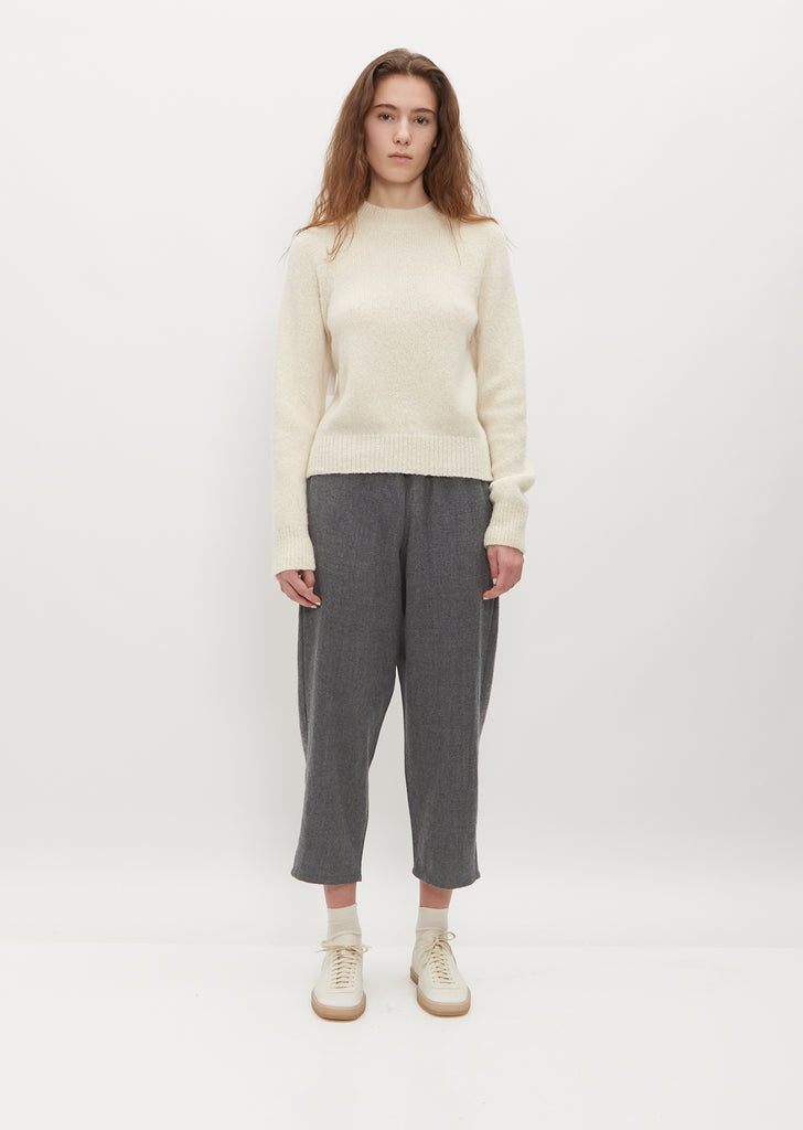 Easy Wool Pants — Medium Grey