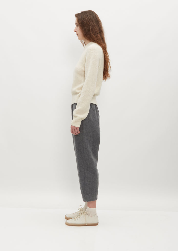 Easy Wool Pants — Medium Grey