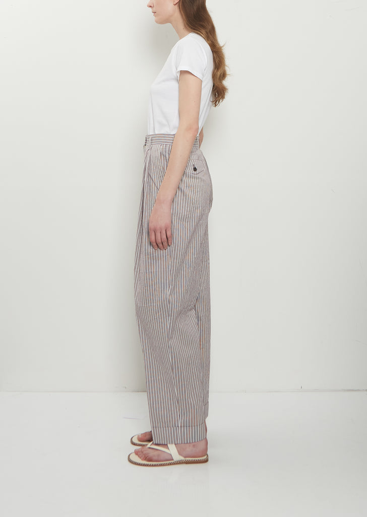 Partan Partan Cotton Silk Pants – La Garçonne