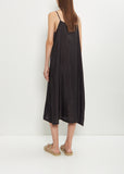 Bemberg Taffeta Slip Under Dress — Black