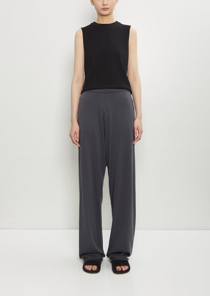 n°353 Cotton Cashmere Relax Trousers — Lake