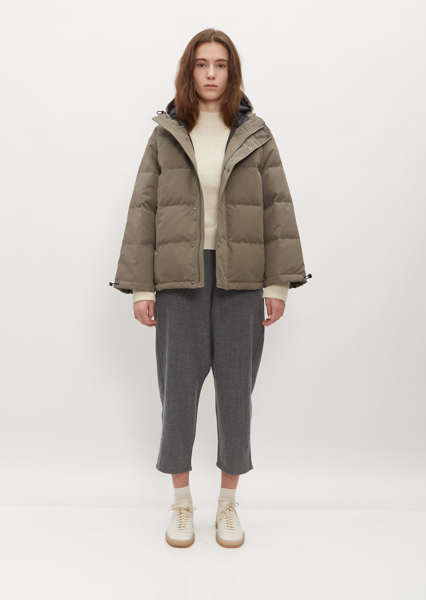 M*u様 DANTON DOWN HOODED JACKET Danton: Men's Down Hooded Jacket (Black) | DSMNY E-SHOP