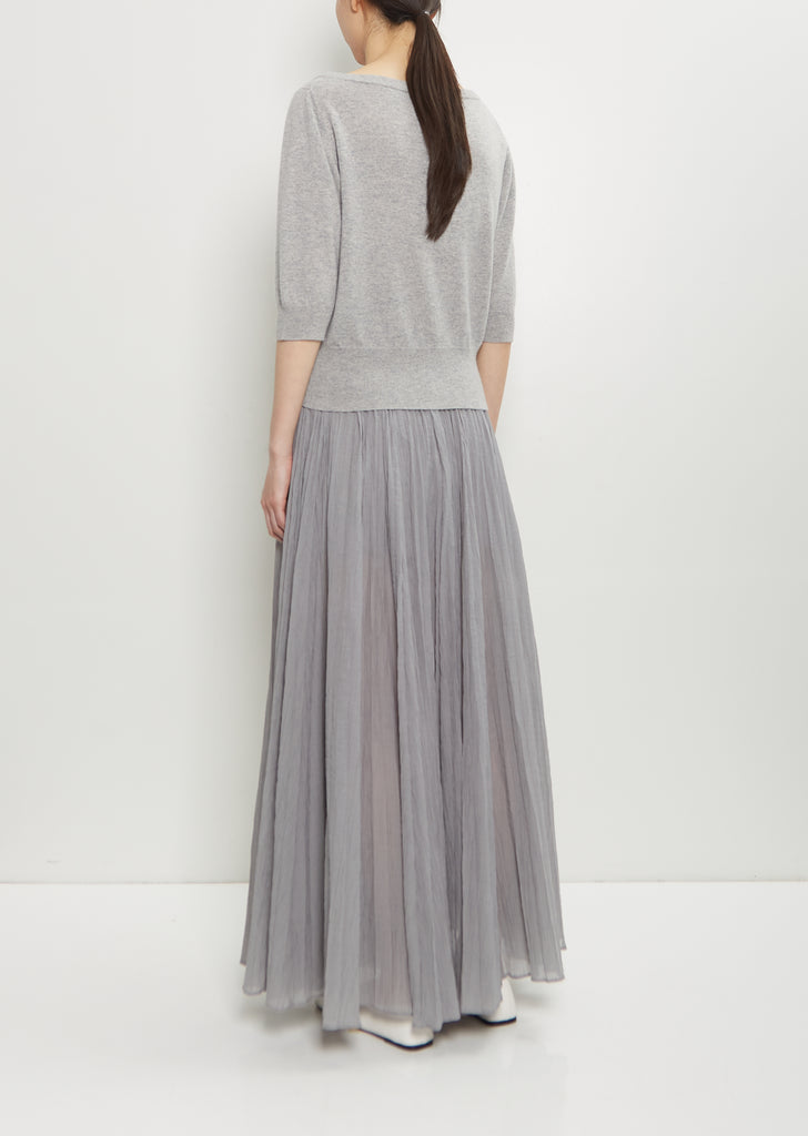 n°422 Marianne Cashmere Sweater — Grey