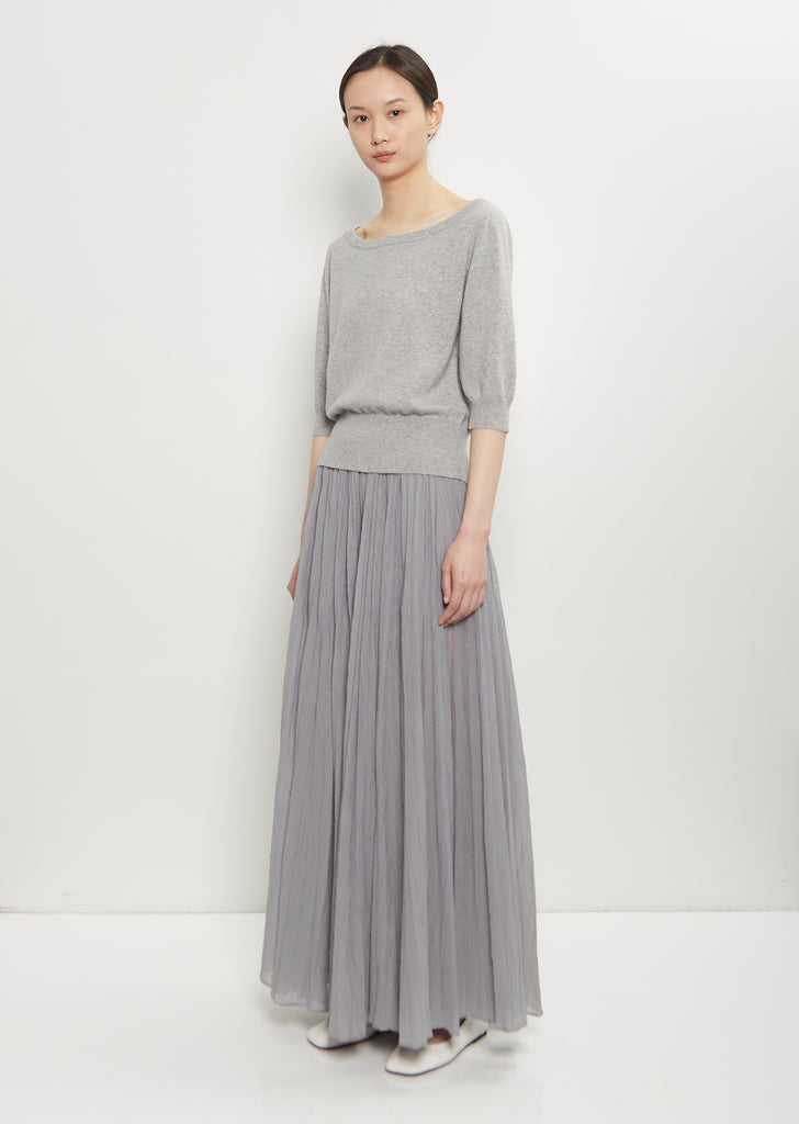 n°422 Marianne Cashmere Sweater — Grey