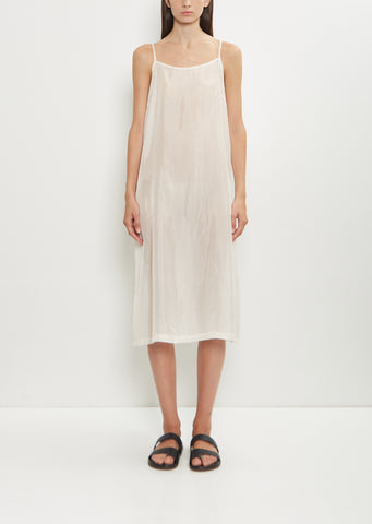 Bemberg Taffeta Slip Under Dress — Ivory