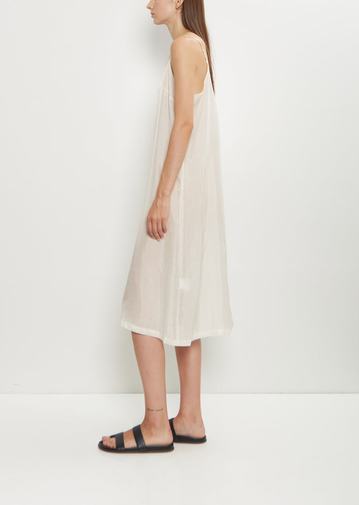 Bemberg Taffeta Slip Under Dress — Ivory