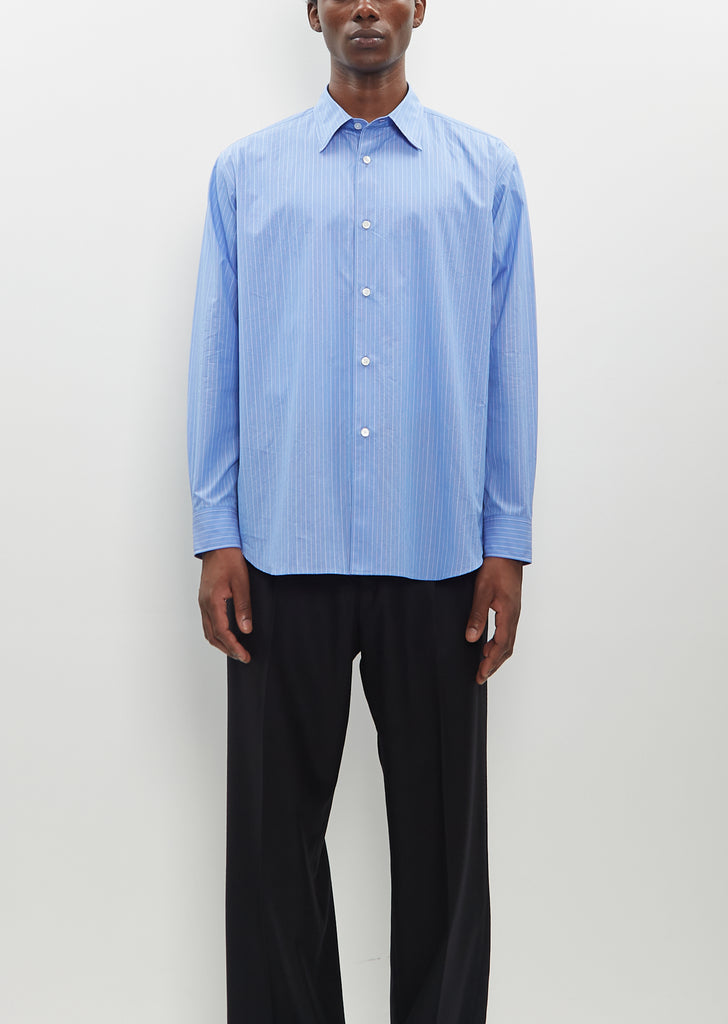 Suvin Cloth Stripe Shirt