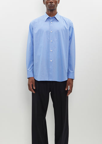 Suvin Cloth Stripe Shirt