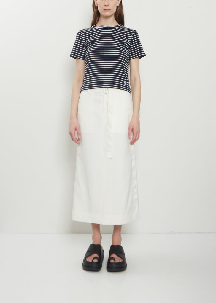 Wool Suiting Skirt