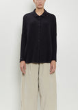 Heavy Jersey Polo Top — Ink