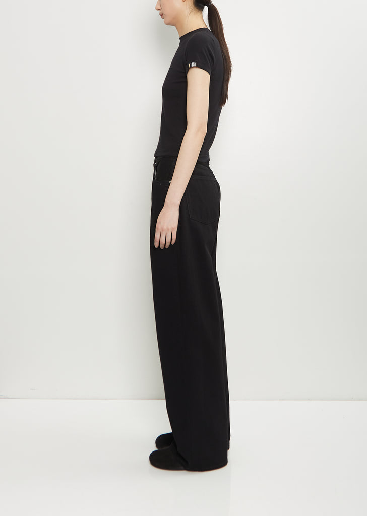 n°292 America Cotton Cashmere Top — Raven