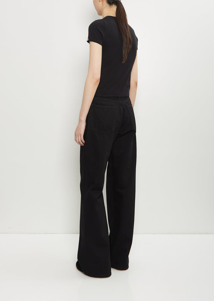 n°292 America Cotton Cashmere Top — Raven